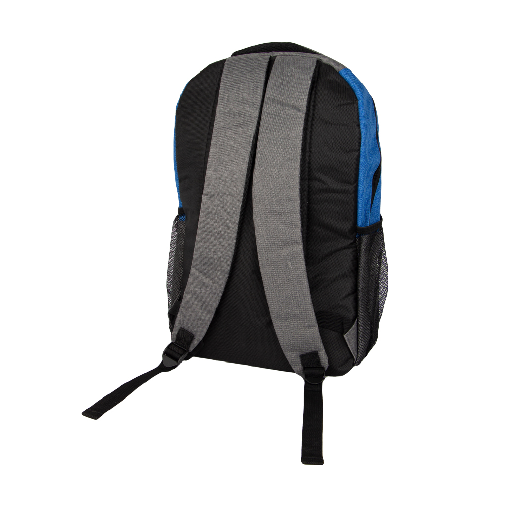 Blue Polyester Backpack With 2 Storage Compartments BB361412BLIII