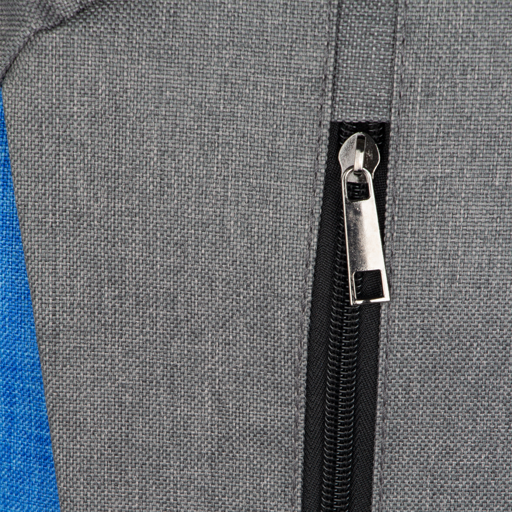 Blue Polyester Backpack With 2 Storage Compartments BB361412BLIII