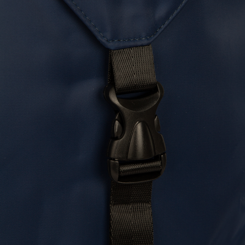 Blue Polyester Laptop Backpack With Safety Buckle BL111317BL