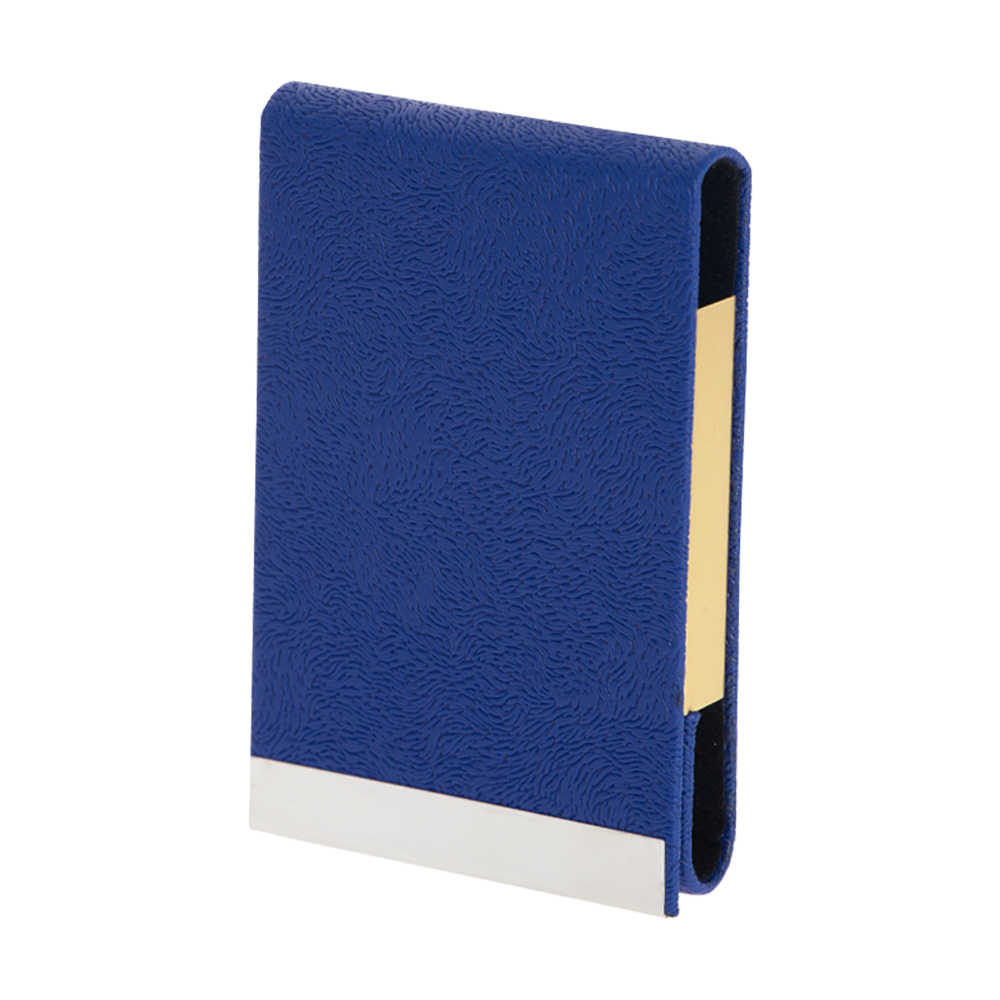 Blue PU Name Card Holder NCH01518BLIII