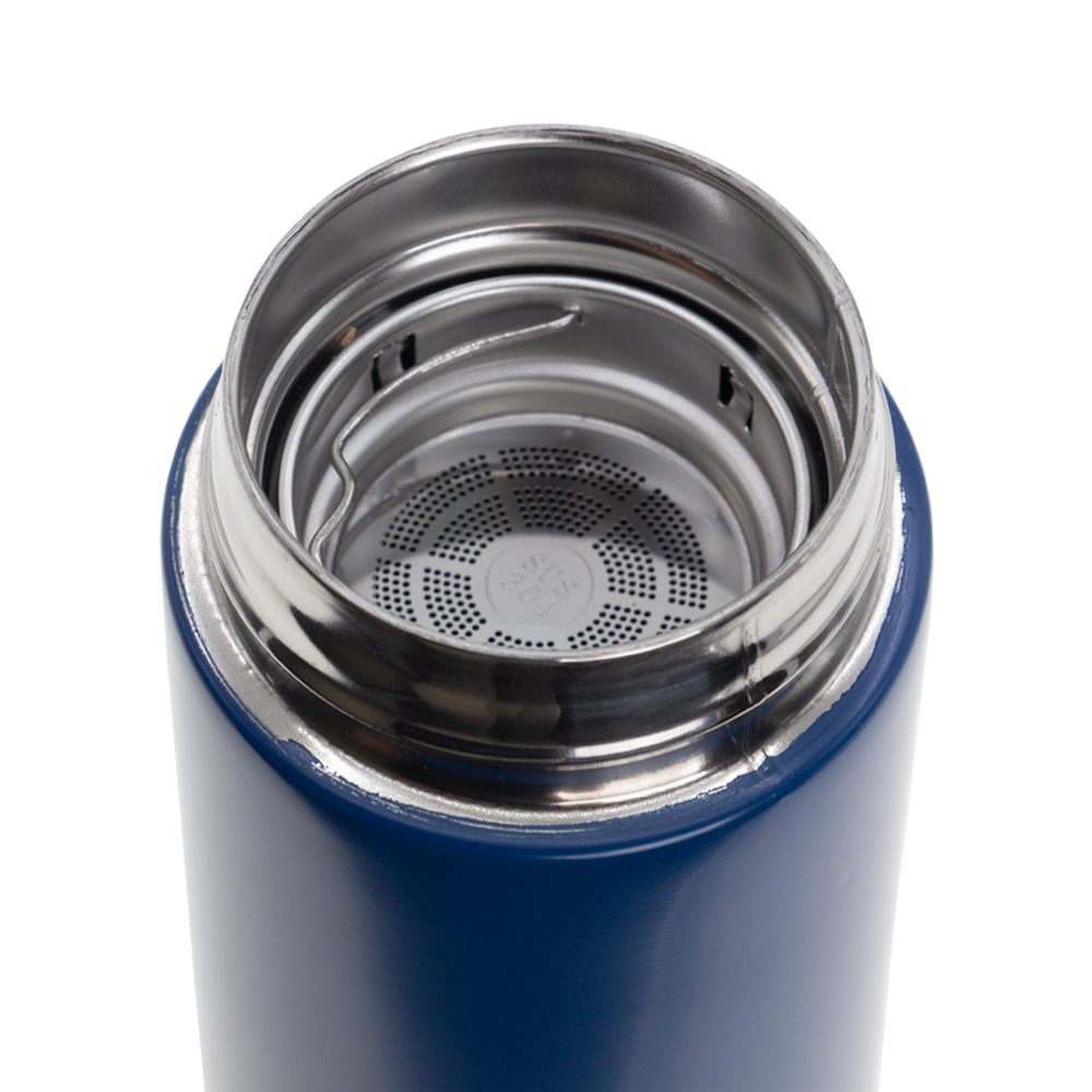 Blue Stainless Steel Thermo Mug M411619BLII