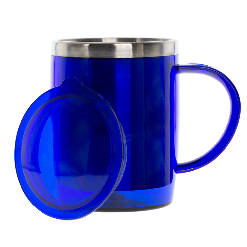 Blue Stainless Steel Thermo Mug M481513BL