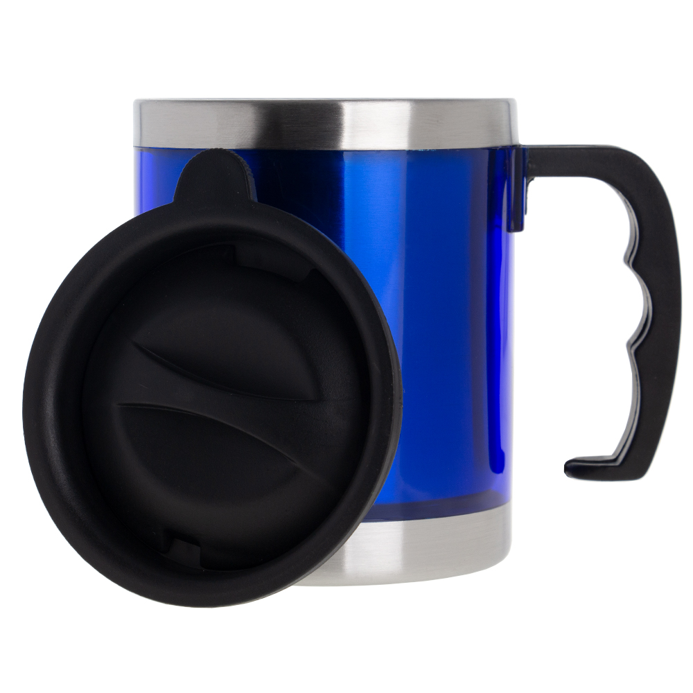 Blue Transparent Thermo Mug AD01018BL