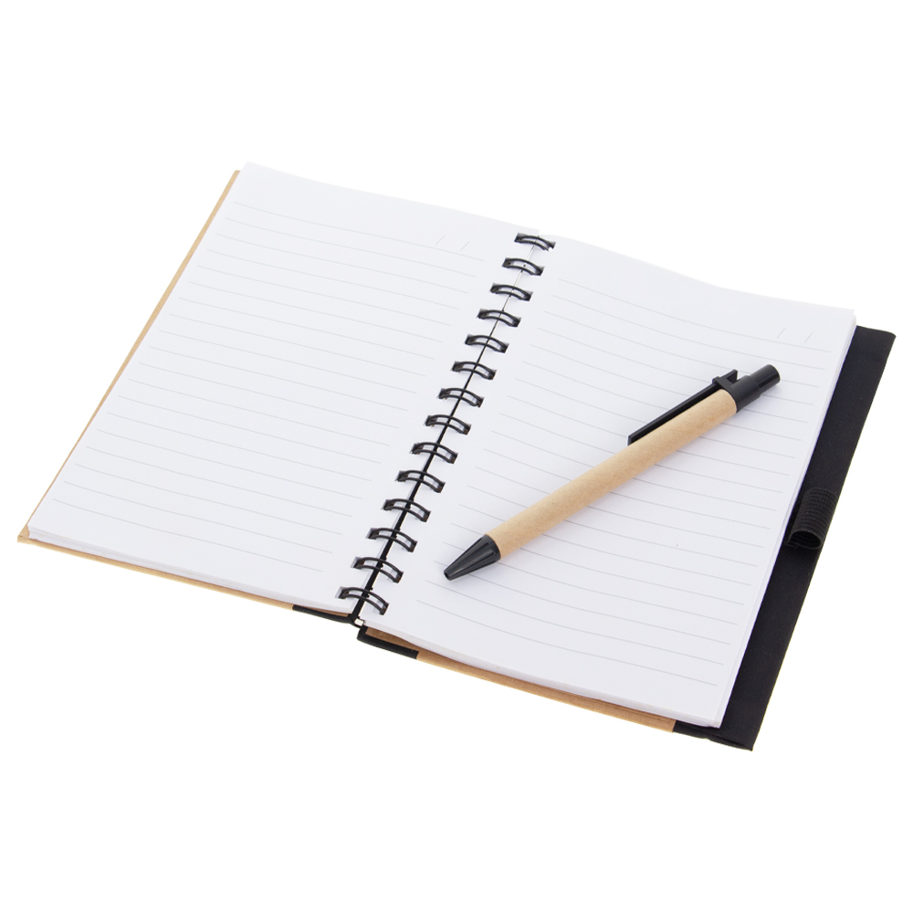 Brown Notebook With Pen & Calculator NB511514BRN