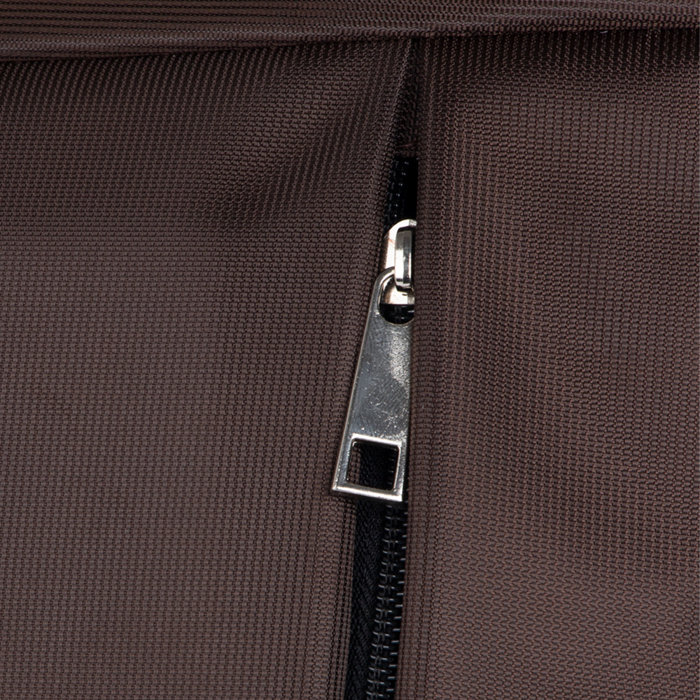 Brown Nylon Laptop Backpack With 2 Storage Compartments BL161513BRNII