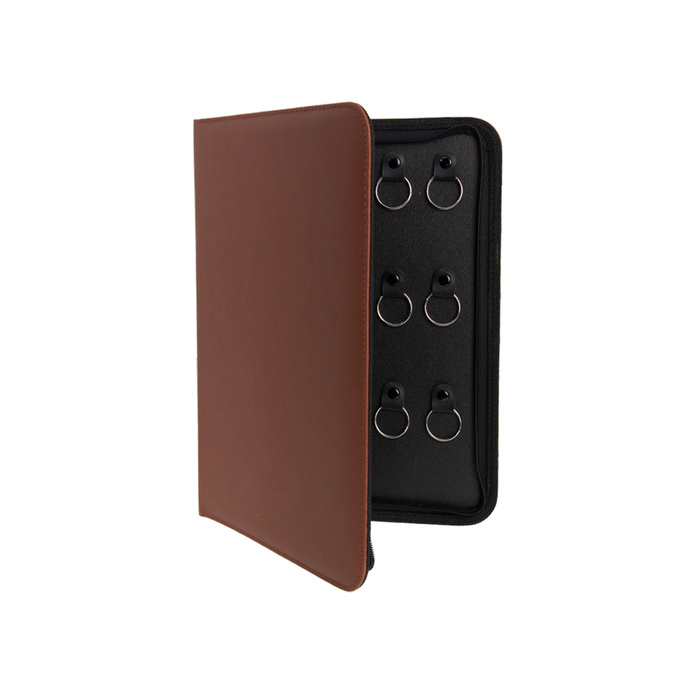 Brown PU Key Holder KH01918BRN