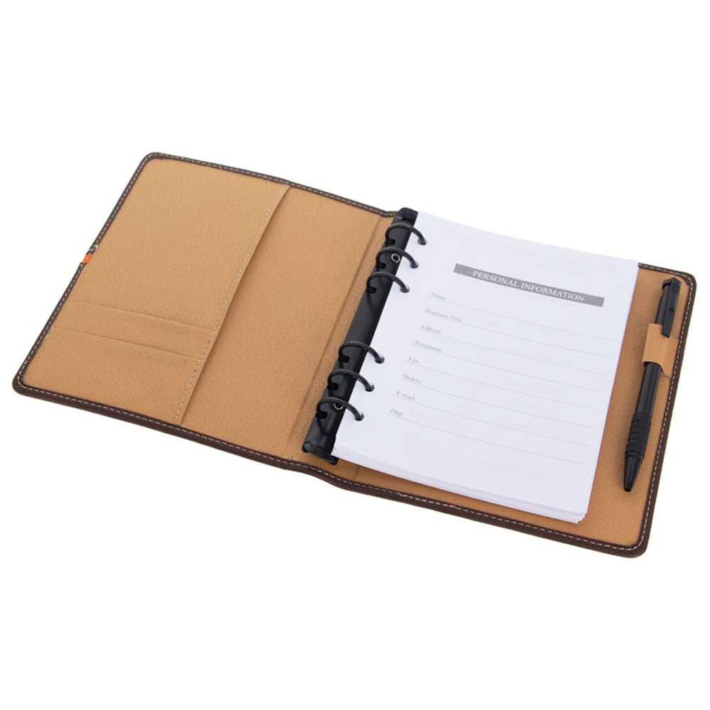 Brown PU Organiser OZ301613BRN