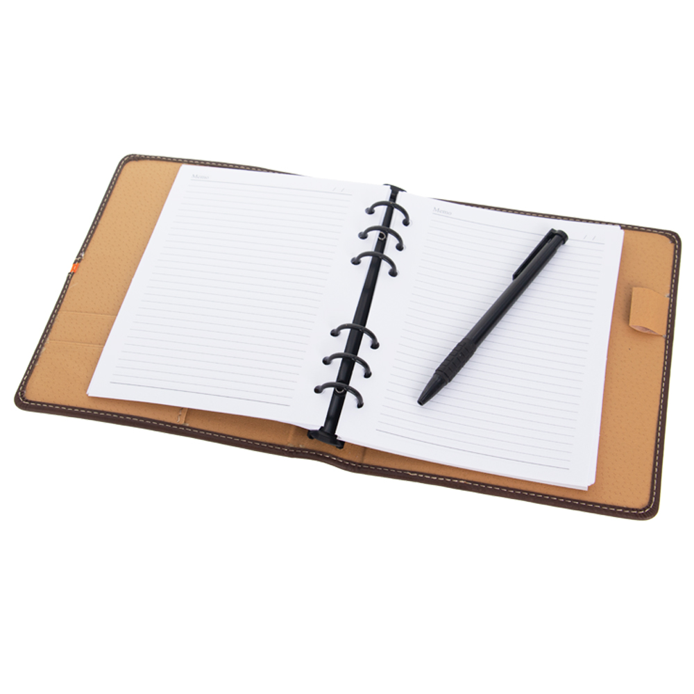 Brown PU Organiser OZ301613BRN