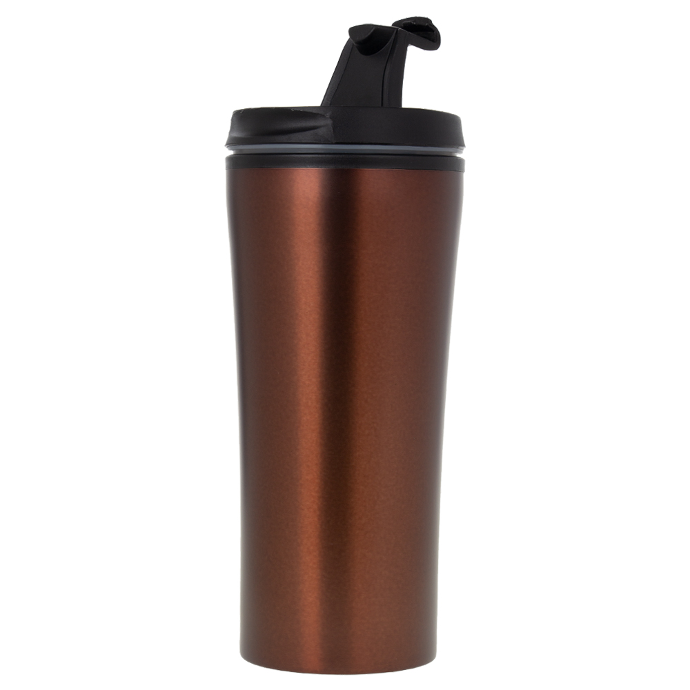 Brown Stainless Steel Mug With Plastic Inner M131615BRN