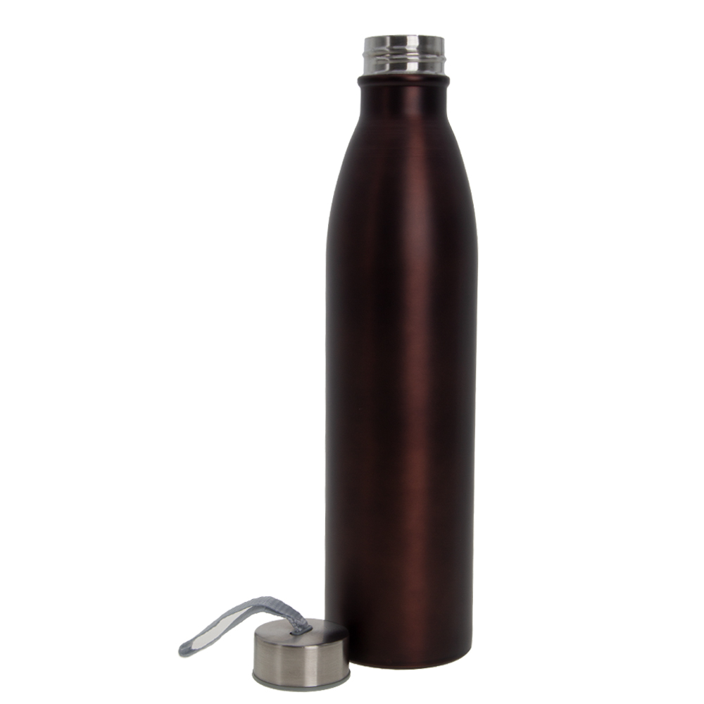 Brown Stainless Steel Sports Bottle SP421018BRNII