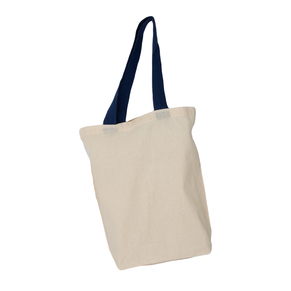 Canvas Bag With Blue Strap BS331216BLII