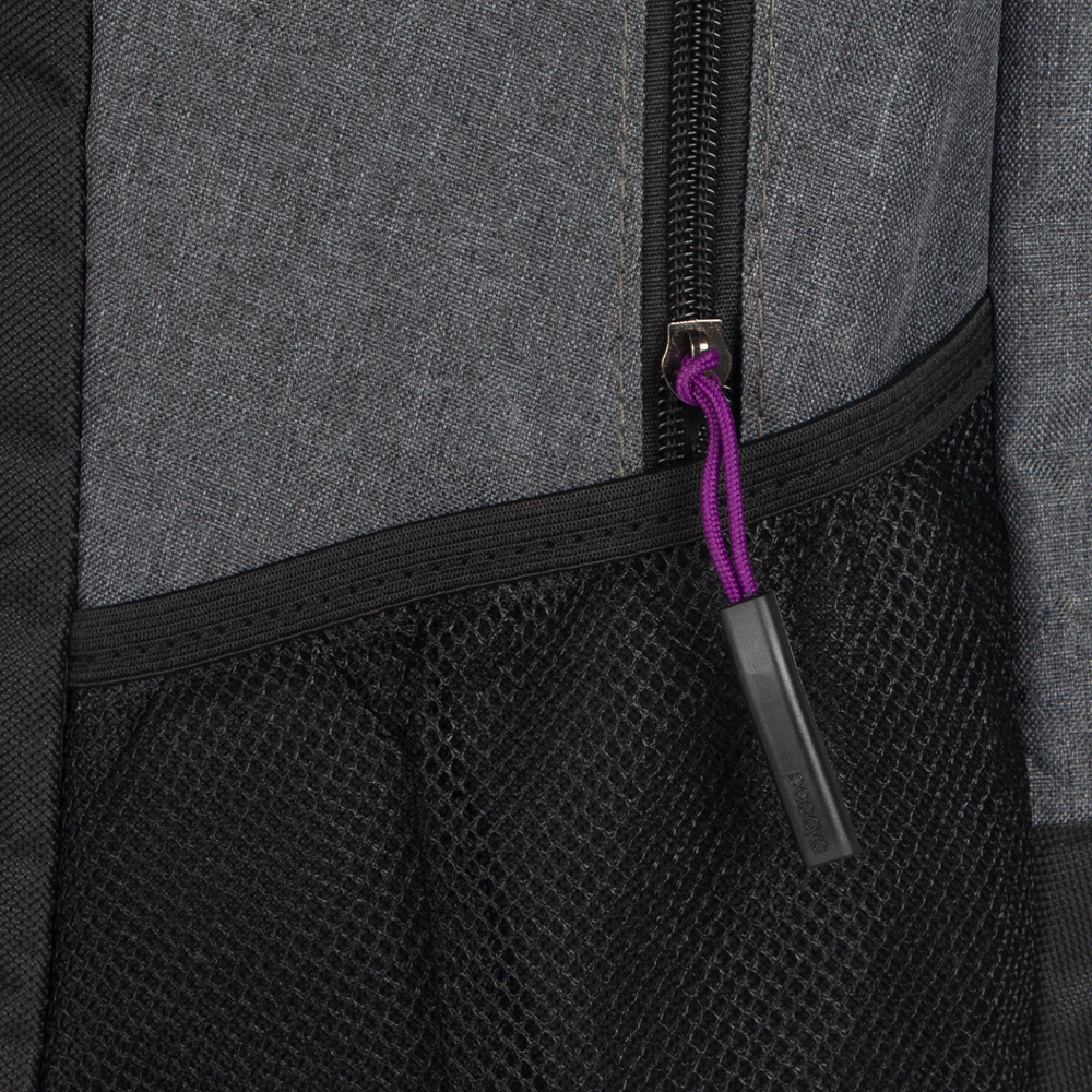 CATIONIC MOZA Black Polyester Back Pack BP81217BK