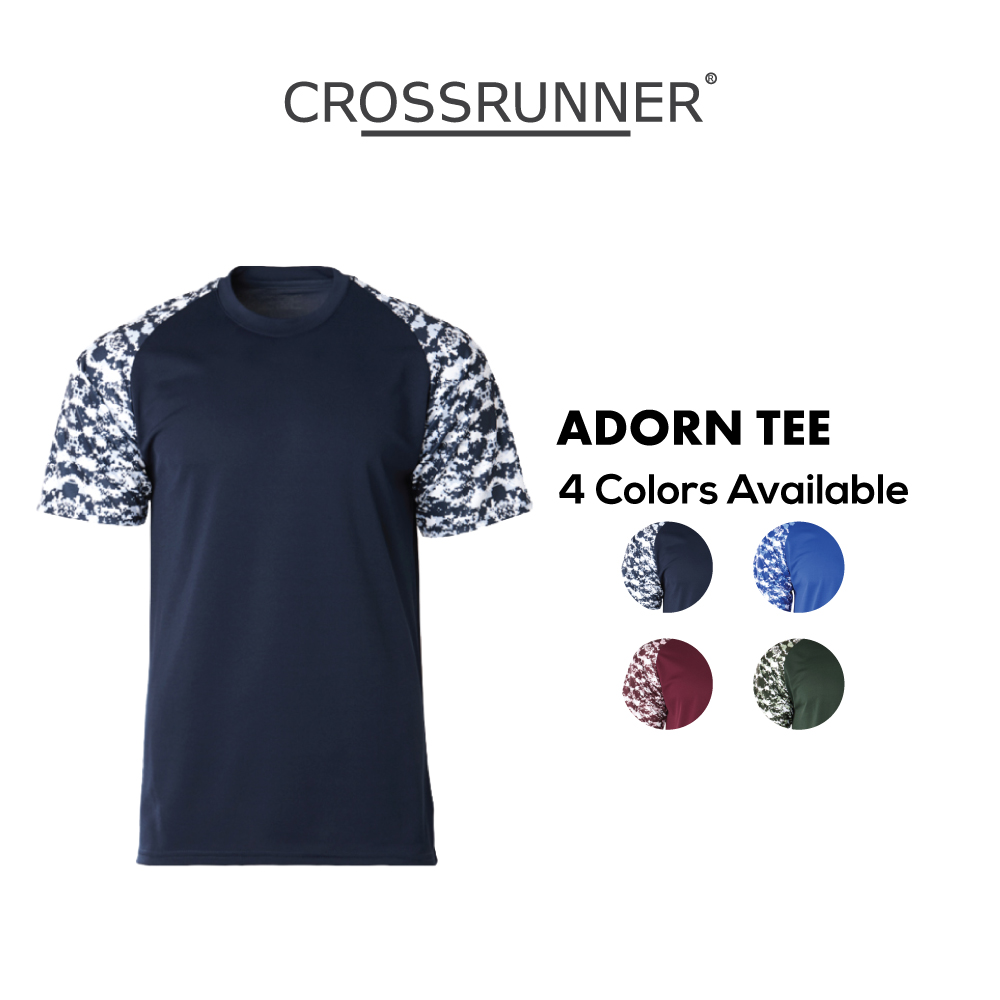 Crossrunner Performance Unisex Adorn Tee Short Sleeve T-Shirt