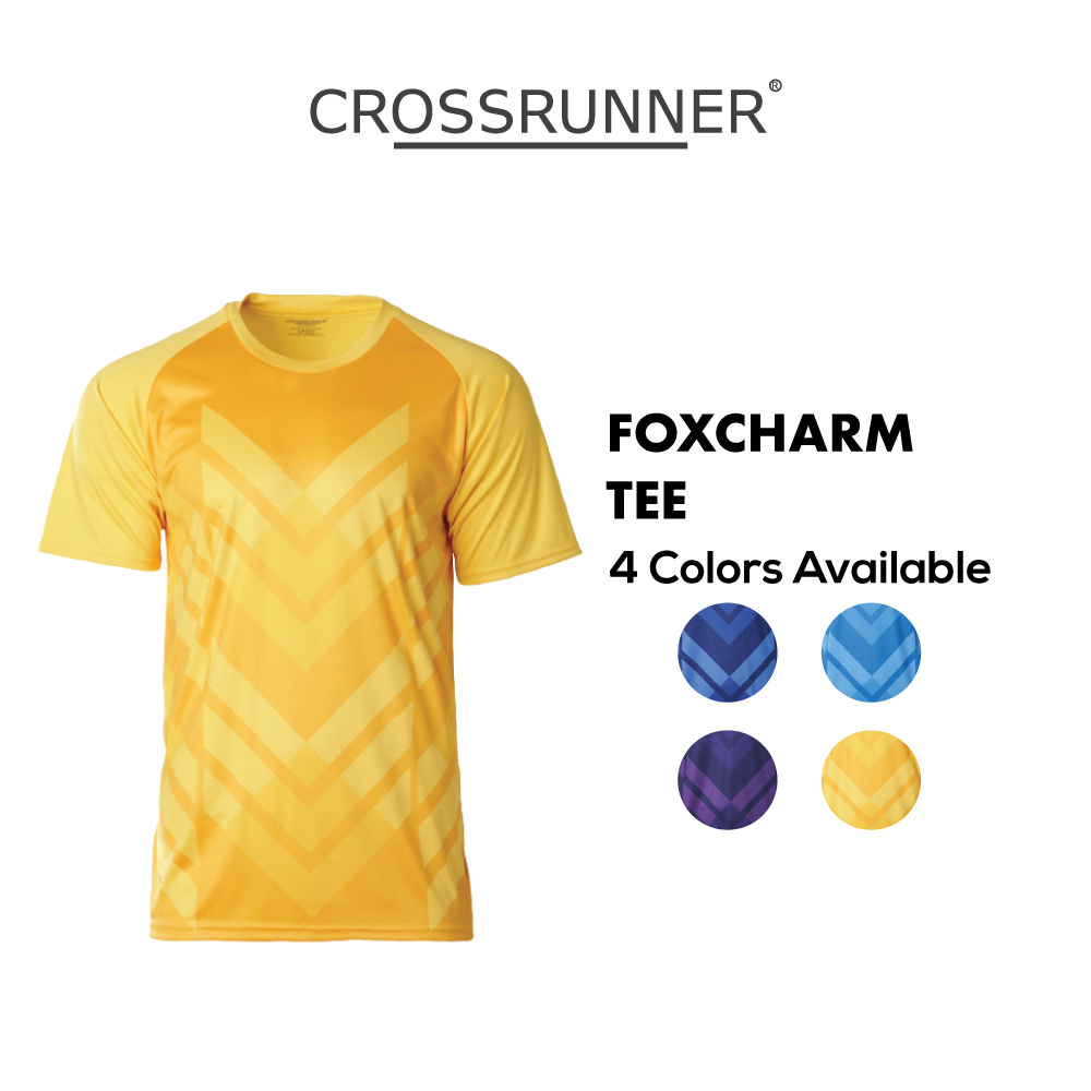 Crossrunner Performance Unisex Foxcharm Tee Short Sleeve T-Shirt