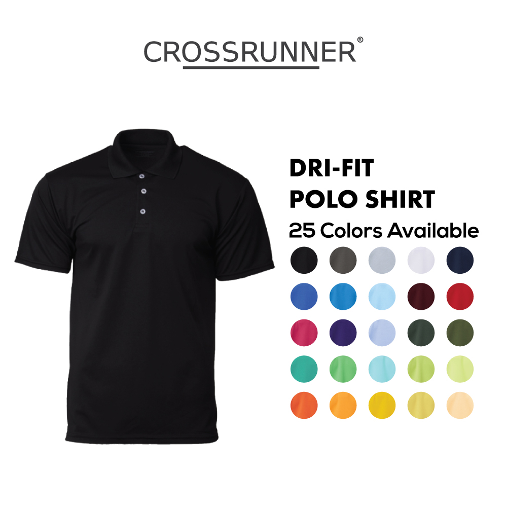 Crossrunner Performance Unisex Short Sleeve Polo Shirt