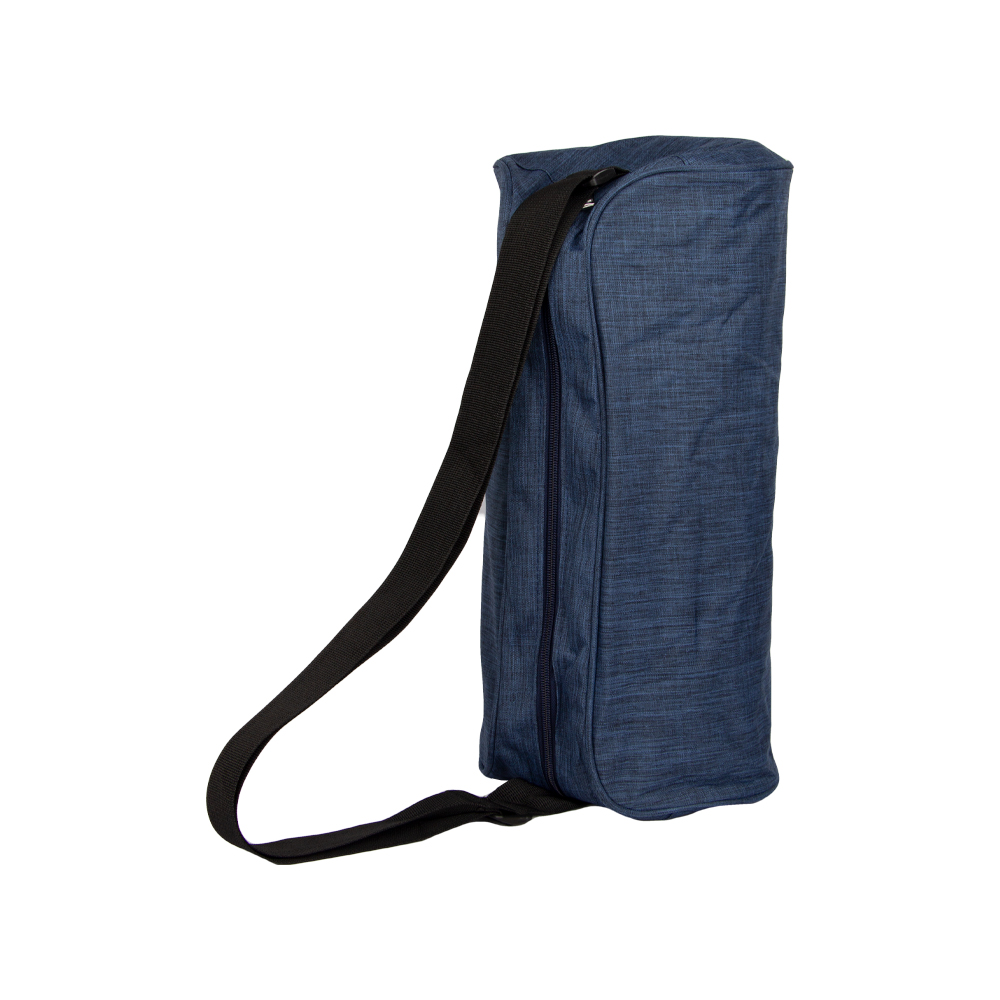 Dark Blue Polyester Travelling / Sports Bag With 1 Storage Compartment BT161612D.BL
