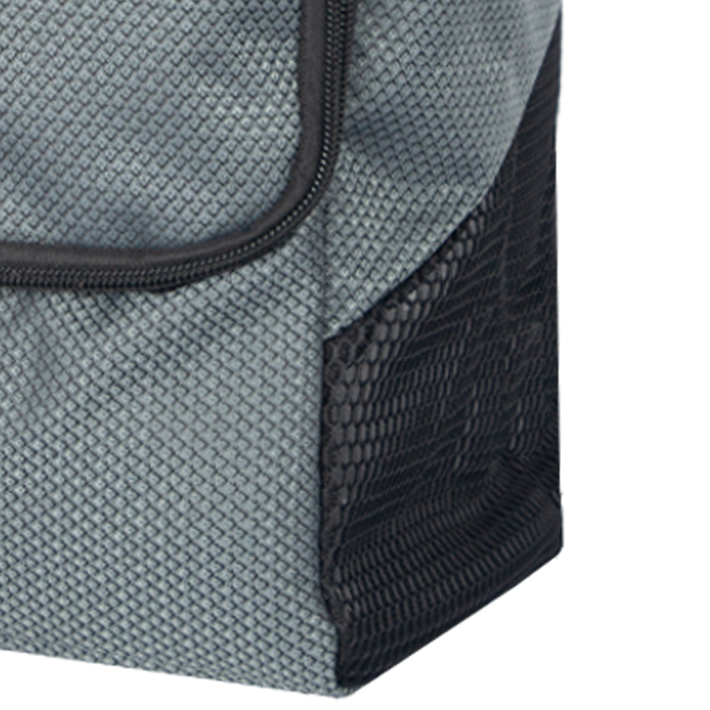 Diamond ZigZow Grey Polyfiber Multipurpose Shoes Bag MP01712GRY