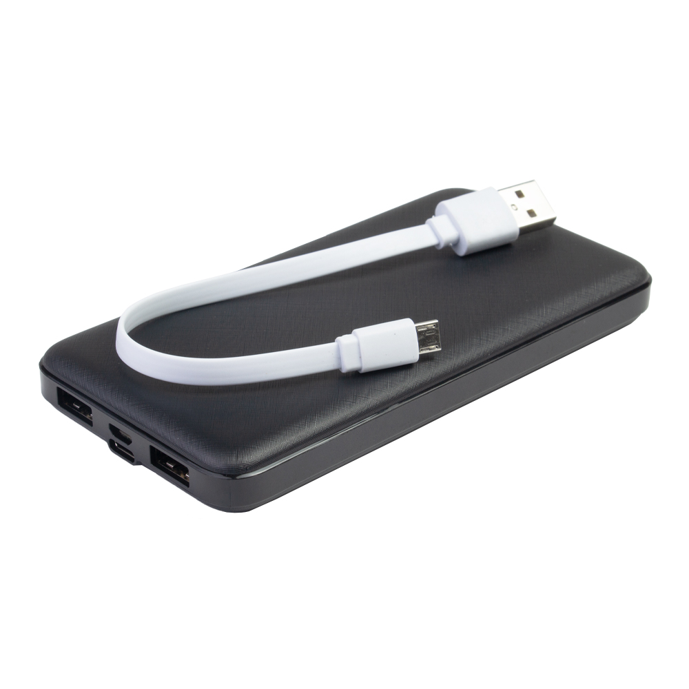 Econpower Black 10000mAh Fast Charging Powerbank F21214BK