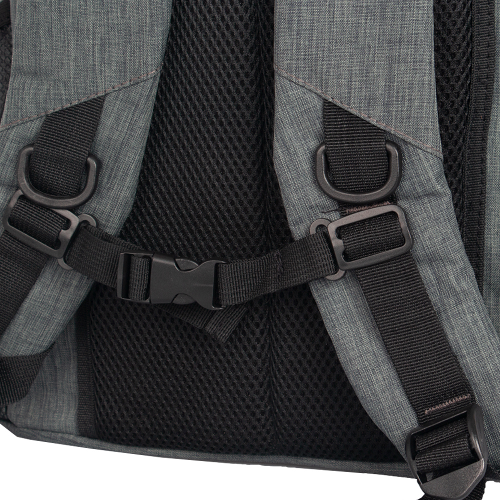 GC900D Grey Polyester Laptop Back Pack BP11213GRY