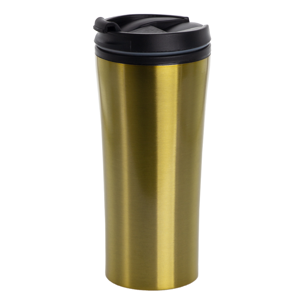 Gold Stainless Steel Mug With Plastic Inner M131615GLD