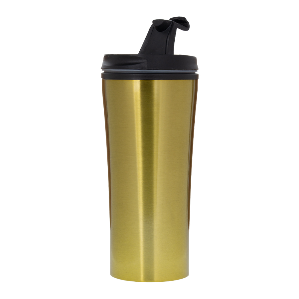 Gold Stainless Steel Mug With Plastic Inner M131615GLD