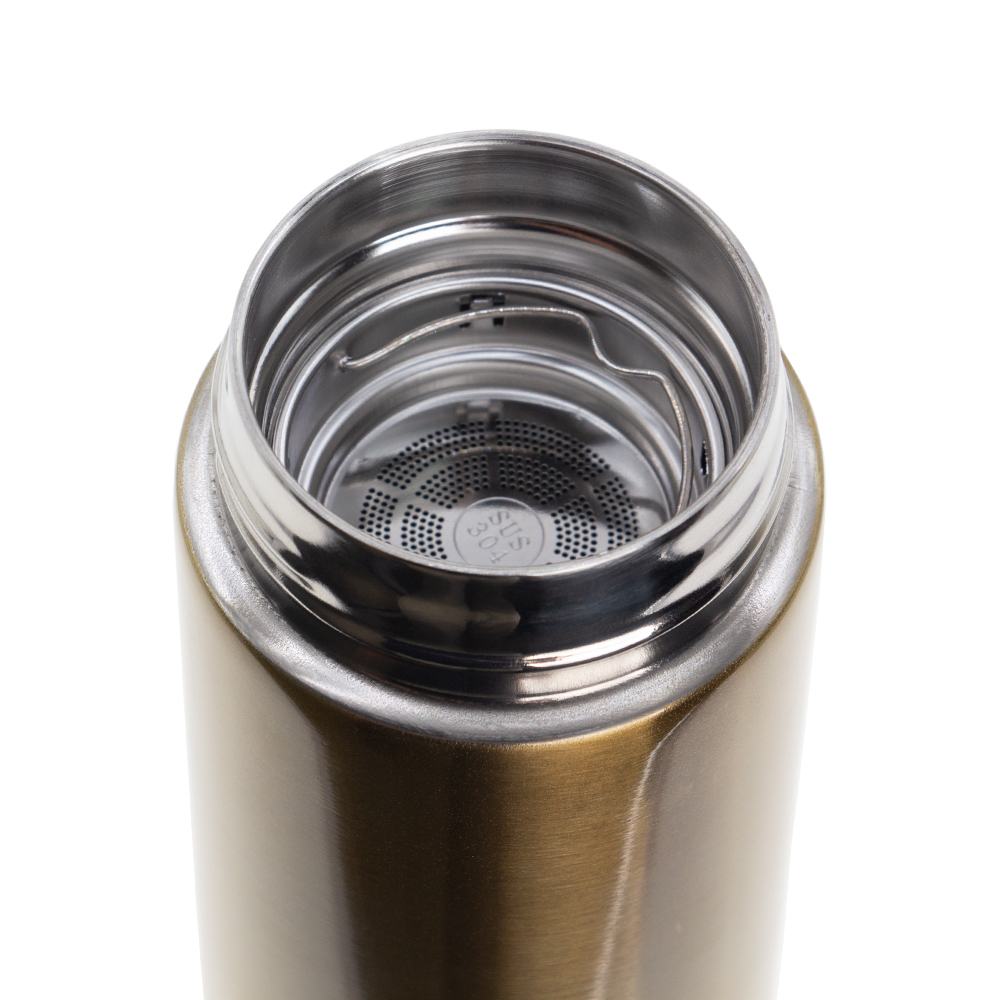Gold Stainless Steel Thermo Mug M411619GLDII