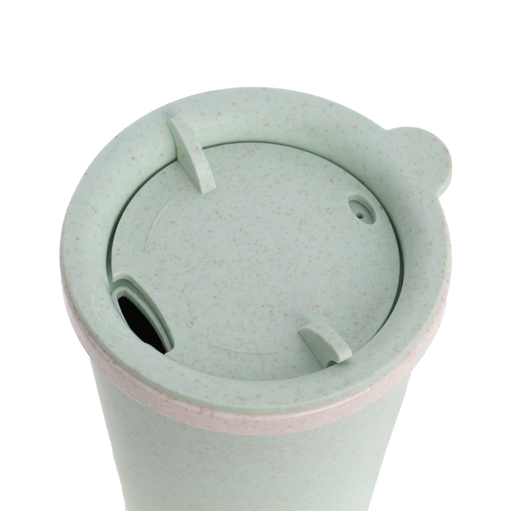 Green 280ml Organic Wheat Fiber Mug M181314GRN