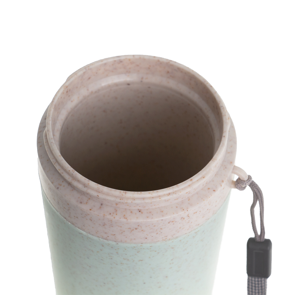 Green 400ml Organic Wheat Fiber Mug M181313GRN