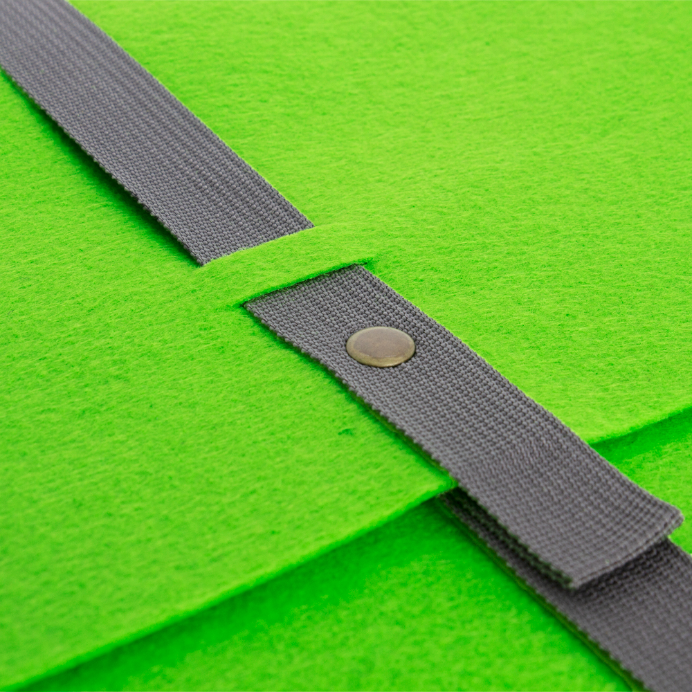 Green Felt Multipurpose Folder SF51413GRN