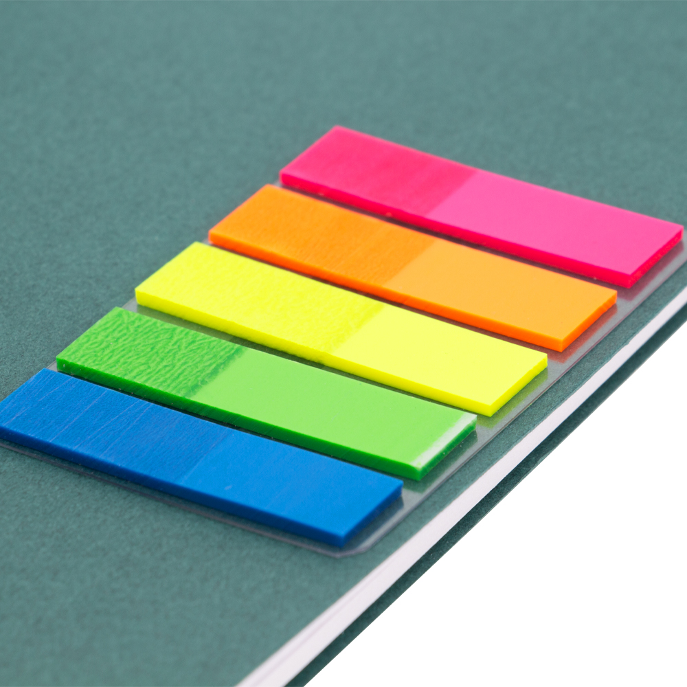 Green Notebook With Pen & Sticky Note NB511510GRN