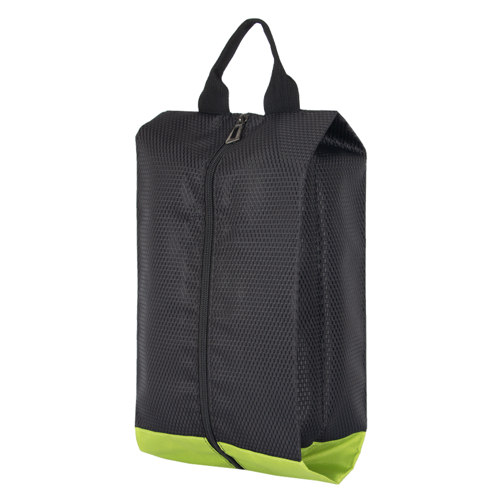 Green Nylon Hexagen Shoes Bag MP01713GRN