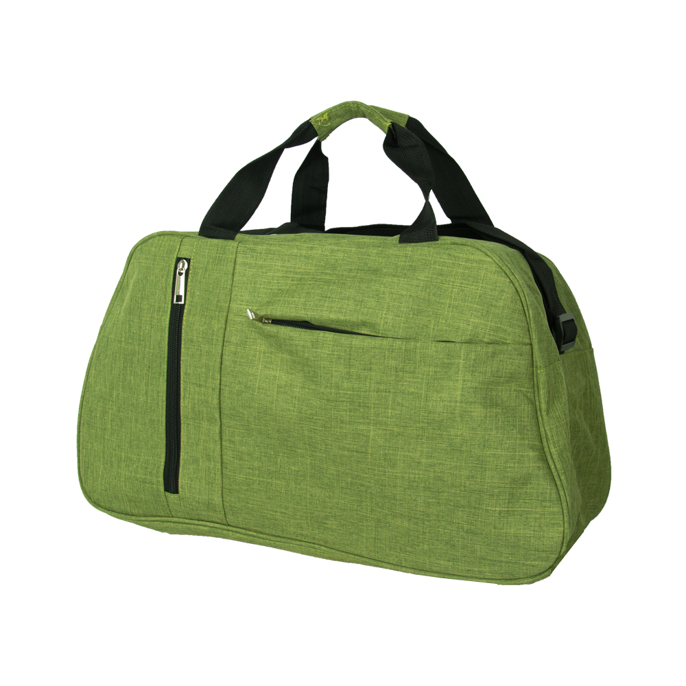 Green Polyester Sporty Travelling Bag With 3 Storage Compartments BT31217GRNIII