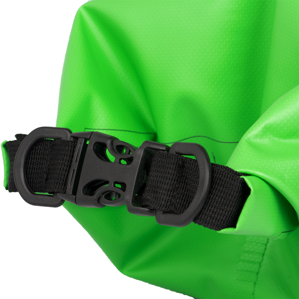 Green PVC Waterproof Backpack With 10L Capacity BB71219GRN