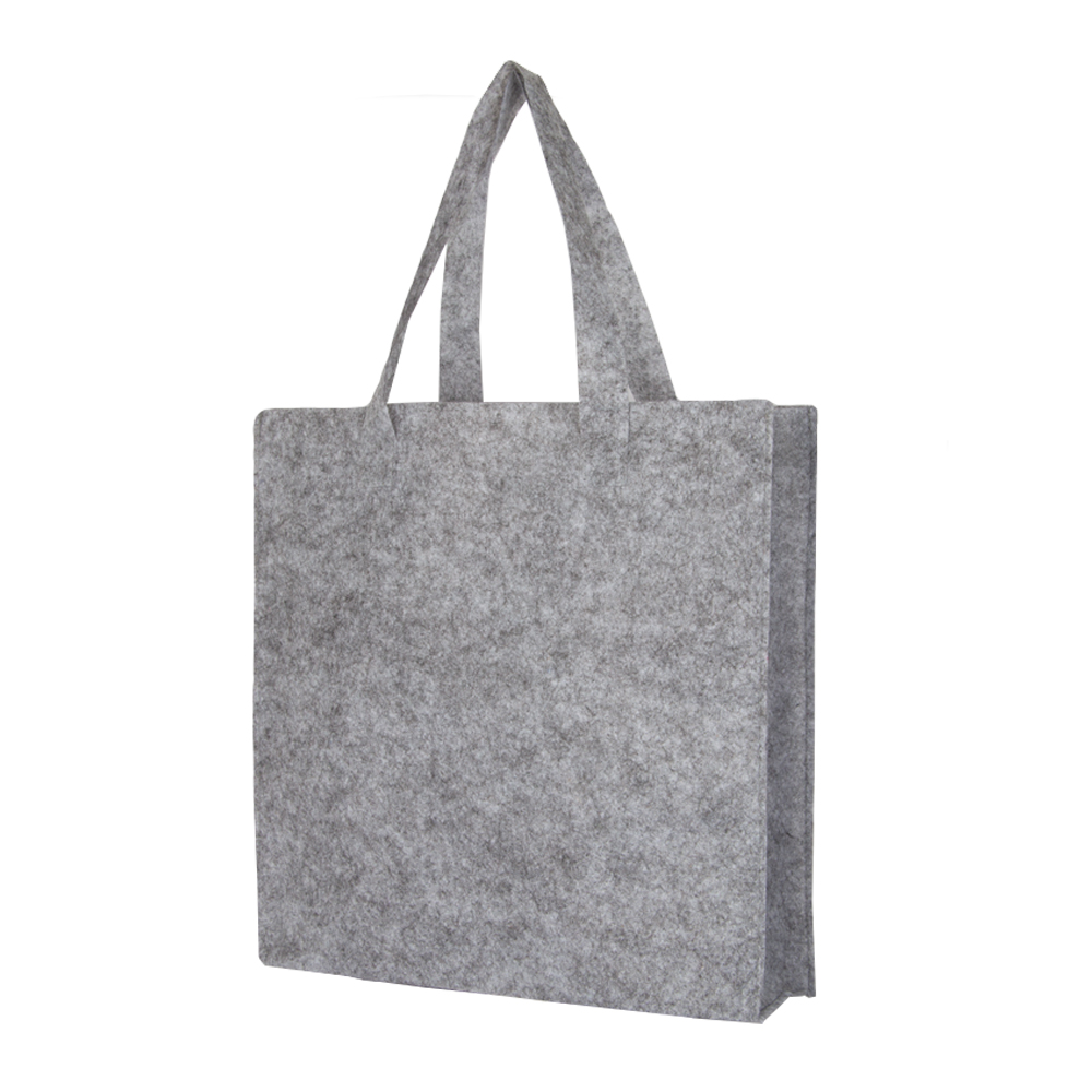 Grey Felt Shopping Bag BS311218GRY