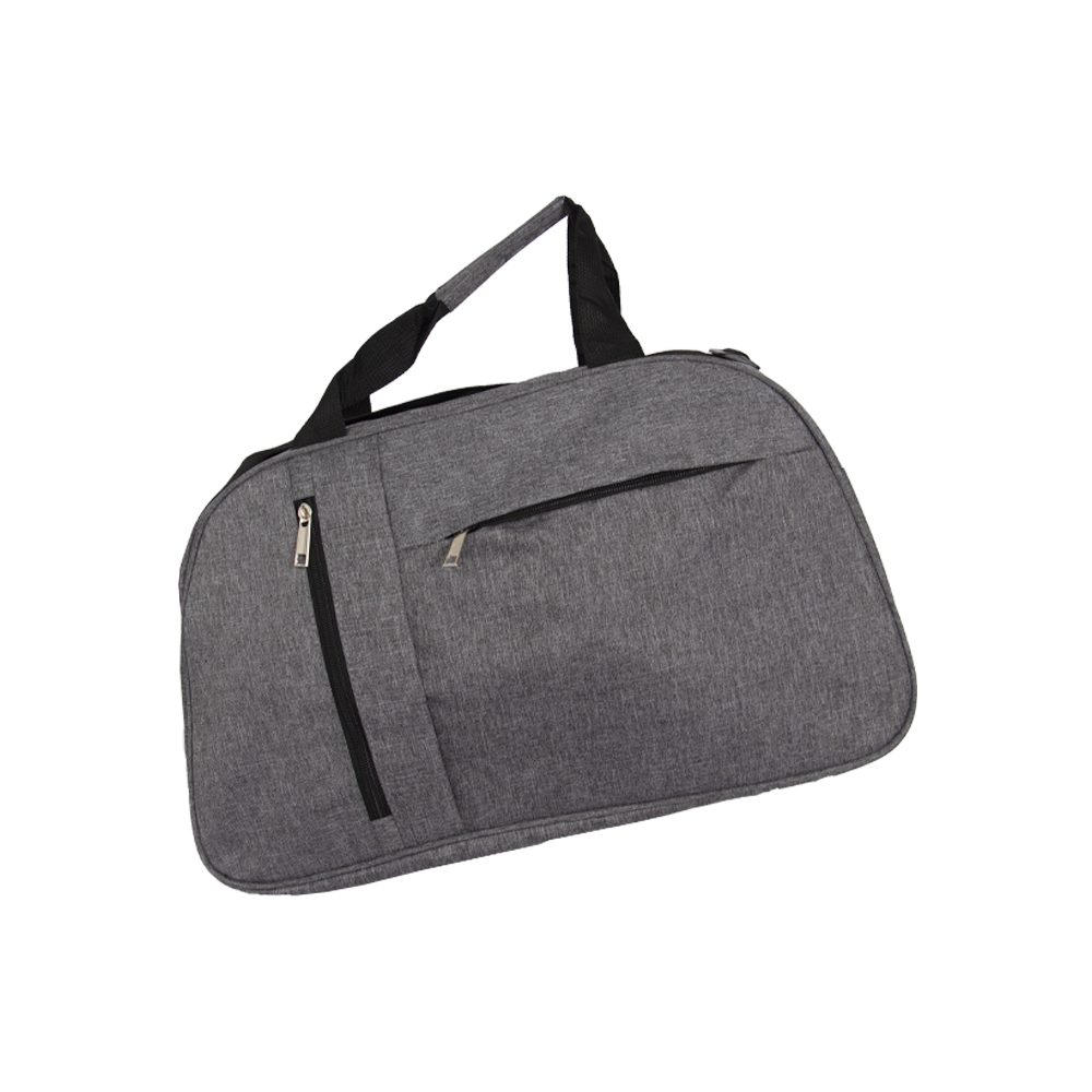 Grey Polyester Sporty Travelling With 3 Storage Compartments BT31217GRYIII