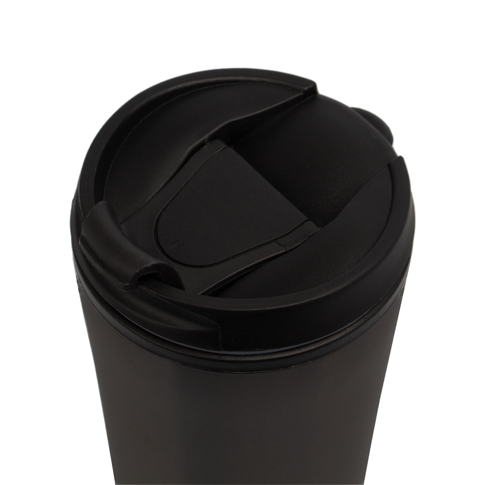 Grey Stainless Steel Mug With Plastic Inner M131615GRY