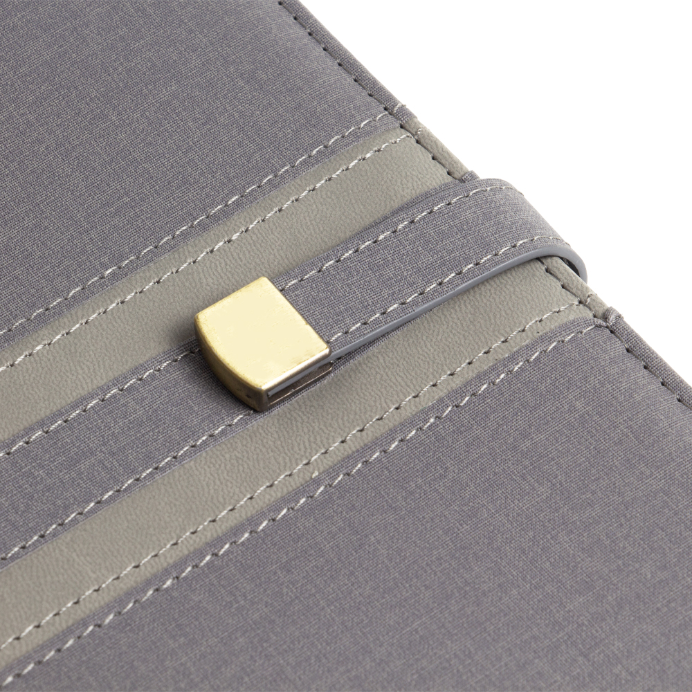 Grey Vienna Thermo PU Agenda Planner Z31V1IGRY