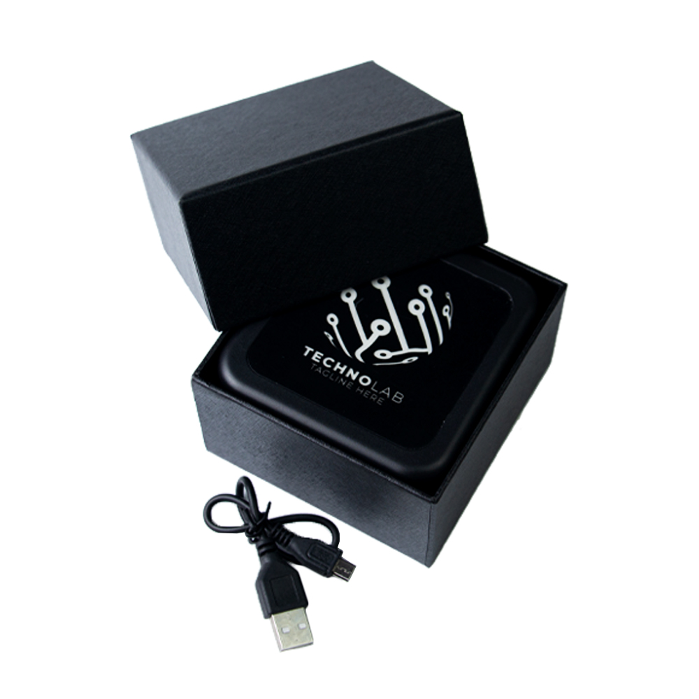 I-BLINK Bluetooth Speaker With LED Light Up Logo / Solid Bass & Twin Pairing JY1413