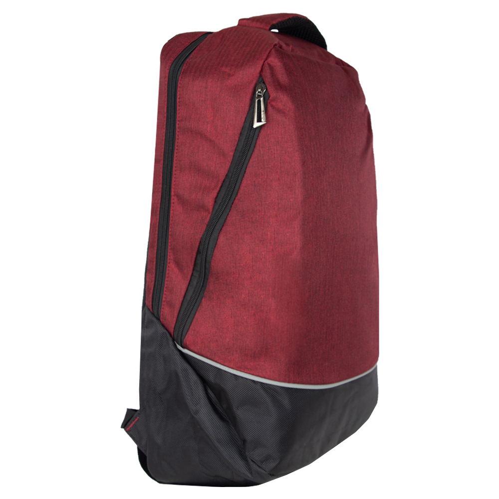 JEFAPA Red Polyester Laptop Back Pack BP11314RD