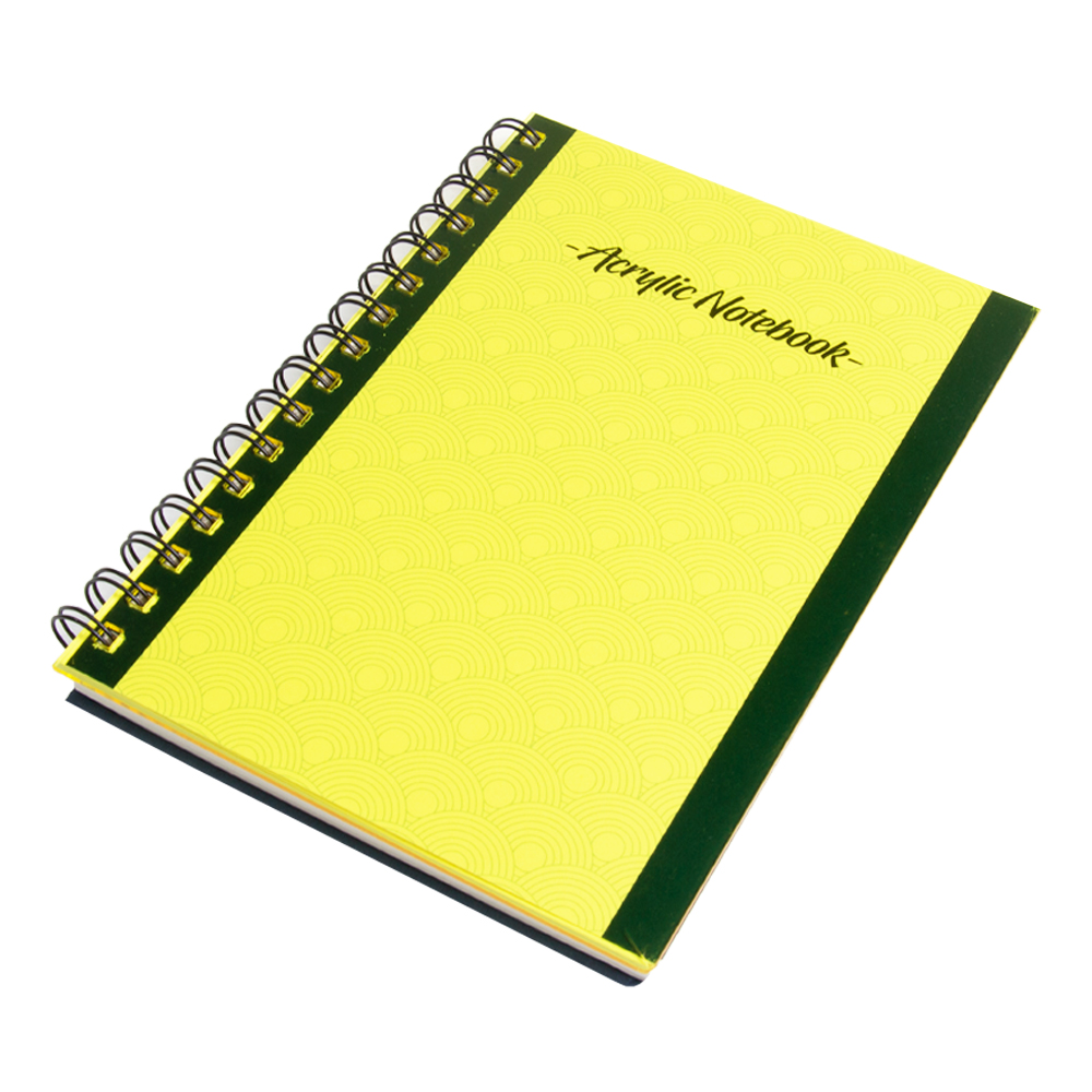 Light Green Acrylic Notebook 3A1N1BL.GRN