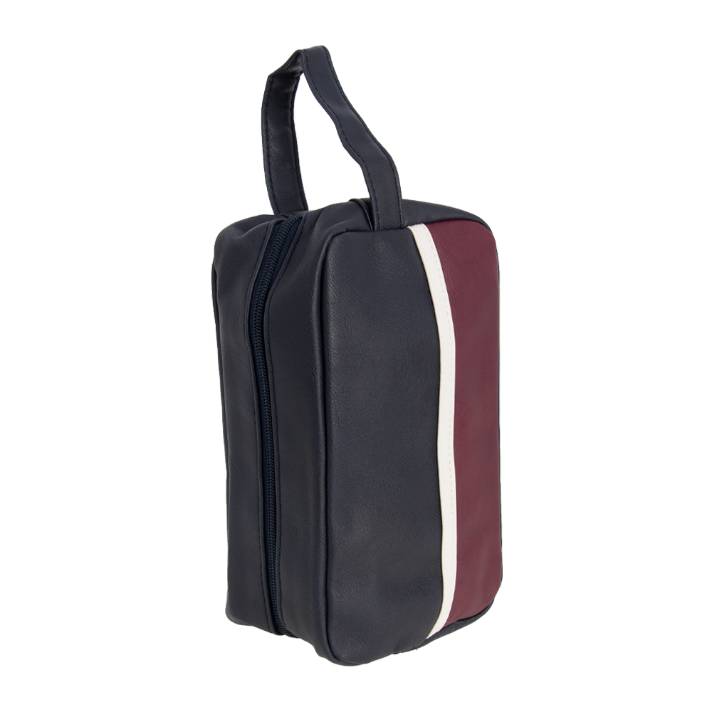 Maroon Toiletries Bag With 1 Compartment BTL371317MRN