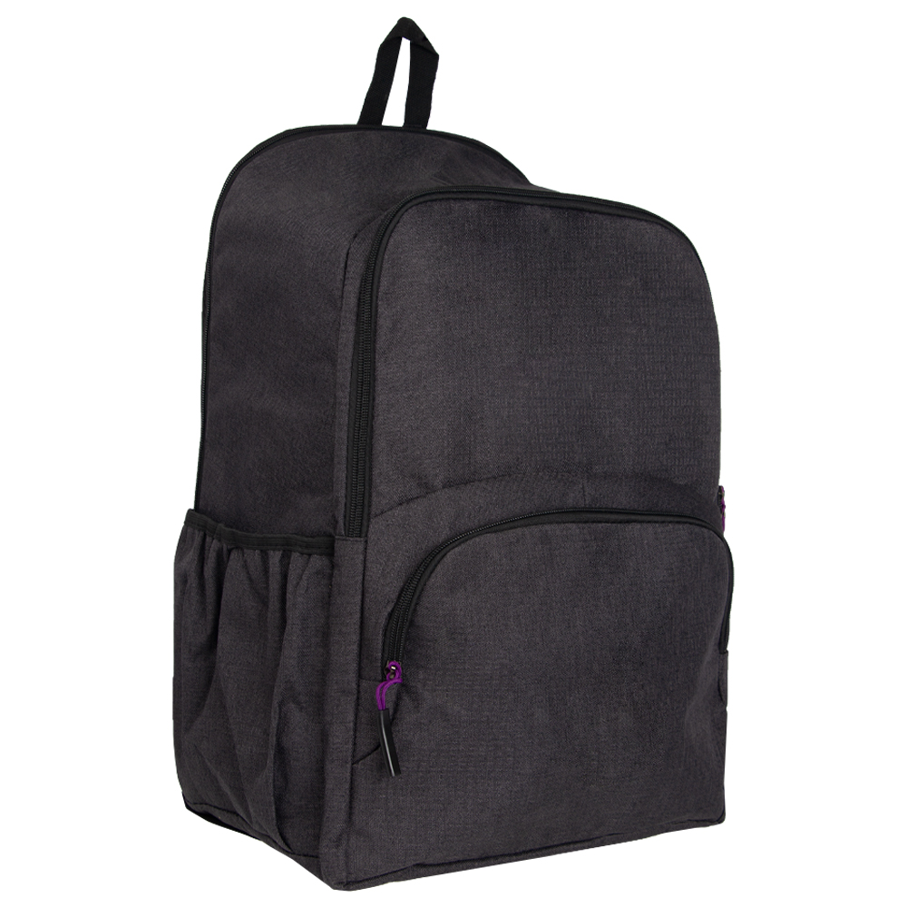 MOZA FUHE Grey Polyester Laptop Back Pack BP11911GRY