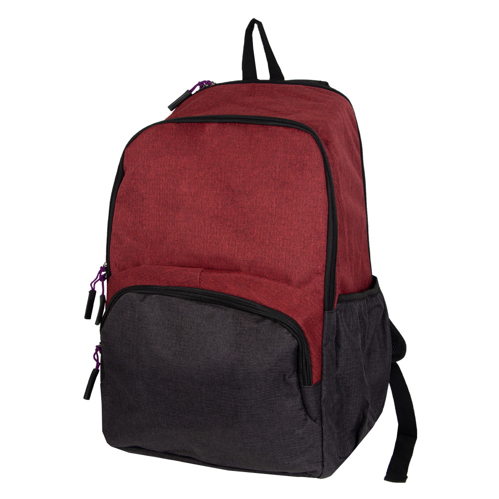 MOZA FUHE Red Polyester Laptop Back Pack BP11911RD