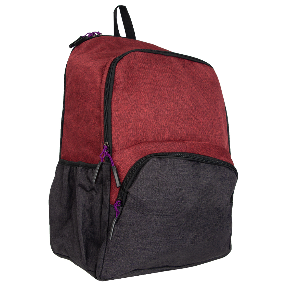 MOZA FUHE Red Polyester Laptop Back Pack BP11911RD