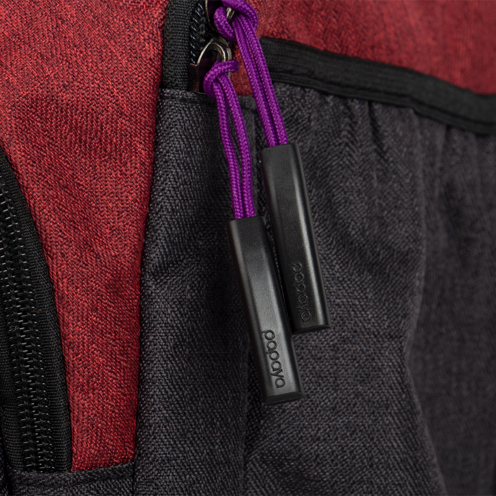 MOZA FUHE Red Polyester Laptop Back Pack BP11911RD