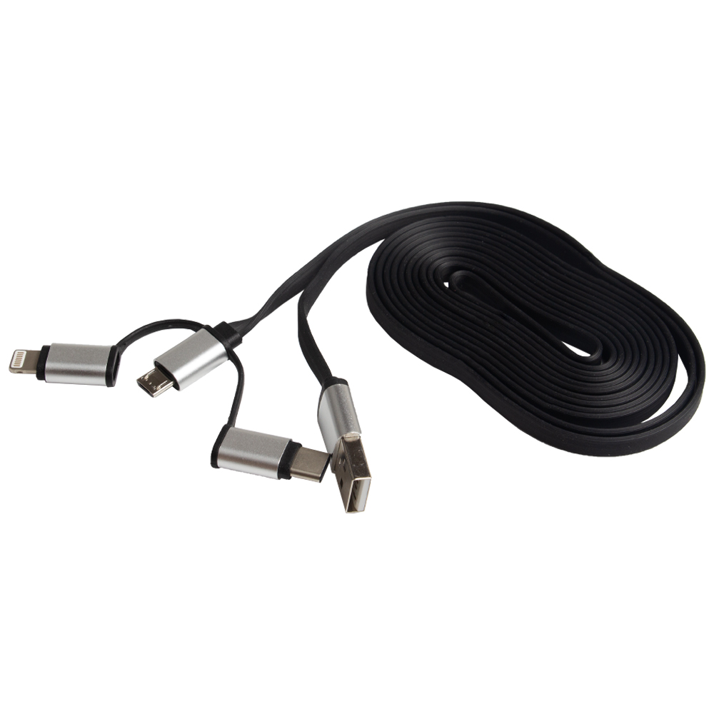 Multicable USB 3 in 1 Charging Cable CS1311A