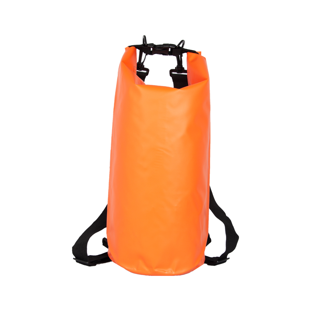 Orange PVC Waterproof Backpack With 10L Capacity BB71219ORN