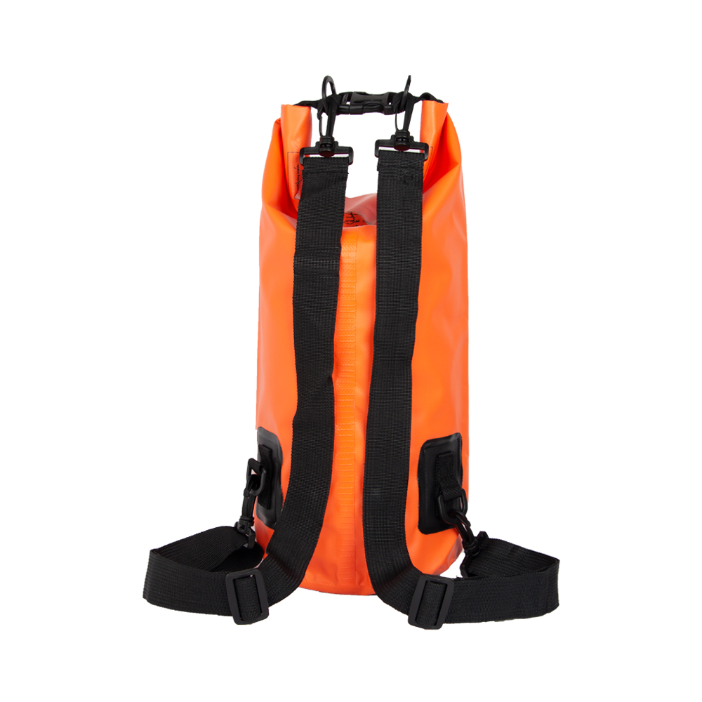 Orange PVC Waterproof Backpack With 10L Capacity BB71219ORN
