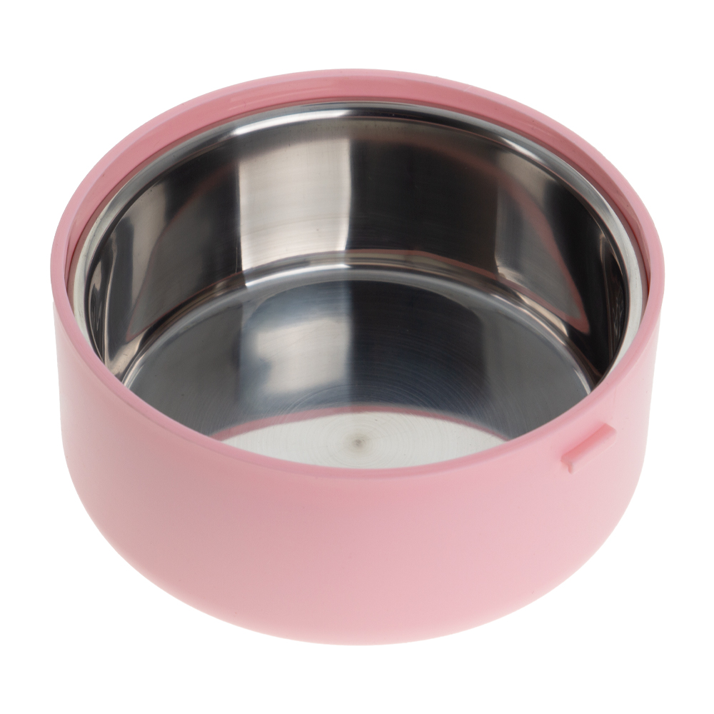 Pink 1 Tier Lunch Box With Handle & Steam Vent LB201216PK