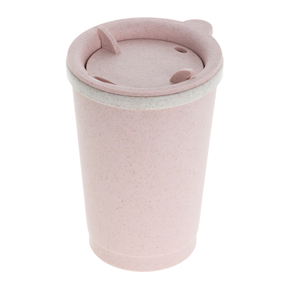 Pink 280ml Organic Wheat Fiber Mug M181314PK